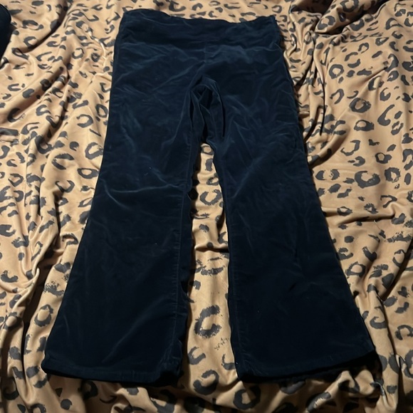 Free people cropped velvet pants size S - Picture 2 of 4